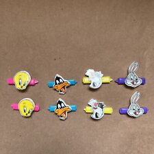 Vintage 1994 Looney Tunes Hair Clips Character Plastic picture