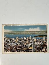 1933 San Francisco  Alameda California Postcard Postmarked Oakland 1 Ct. Stamp picture