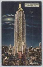 Postcard Empire State Building New York City at Night picture