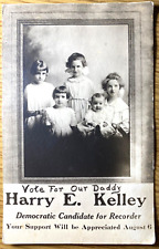 1918 RPPC - VOTE FOR HARRY E. KELLEY real photo postcard FORT SMITH, ARKANSAS? picture