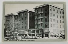 CA Hotel Marysville California Early Autos Postcard R12 picture