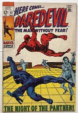 DAREDEVIL #52 1969 BLACK PANTHER appears, Barry Windsor Smith picture