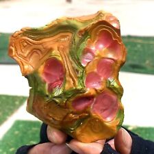 194G  Natural beautiful Warring States Red Agate rough Crystal Healing picture