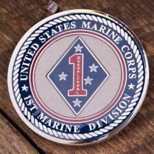 1st Marine Division Challenge Coin picture