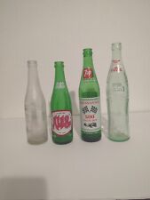 Vintage Soda Pop Bottles Pepsi 7up ALE8 Diet Coke picture