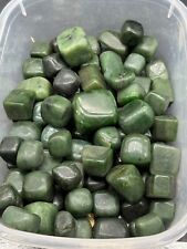 Top quality Nephrite jade wholesale tumbled stone from pakistan- 800 grams picture