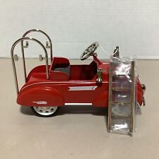 Hallmark Kiddie Car Classics Pedal Car 1941 Steelcraft by Murray Fire Truck Red picture