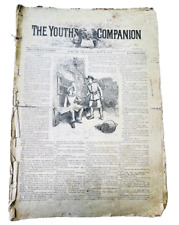 1878 The Youth's Companion 10 Newspaper Magazine Editions Boston MA Perry Mason picture