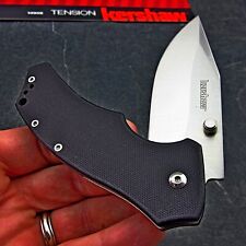 Kershaw Tension Black EDC Everyday Carry Drop Point Blade Folding Pocket Knife picture