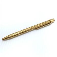 Cartier Happy Birthday Must Do Stationery Ballpoint Pen Gold Pre-owned H4.9xW0.4 picture