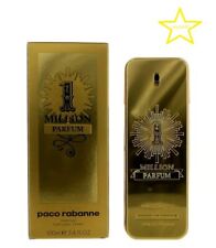 One Million 3.4 oz / 100ml Parfum Spray For Men Brand New Sealed picture