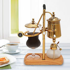 15OZ Royal Belgian Belgium Balance Syphon Coffee Maker Siphon Brewer Golden NEW picture