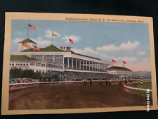 Postcard Horse Race Track Rockingham Park Salem New Hampshire USA Vintage picture
