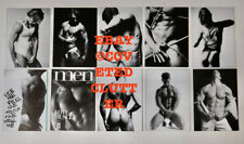 ROXY NIGHTCLUB NYC gay ephemera lot of 10 invitations 1990's beefcake picture