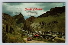 Creede CO-Colorado, View Of Highway 149, Antique, Vintage c1977 Postcard picture