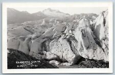 RPPC Mendenhall Glacier Alaska Real Photo Postcard Ordway 3P50 I1H picture
