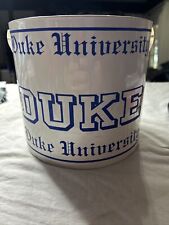 VTG Georges Briard Duke University Blue Devils Ice Bucket Lid Barware  RARE picture