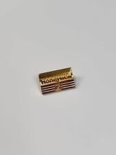 Honeywell 15 Year Employee Service Award Tie Tack Lapel Pin 1/10 10K Gold RARE picture