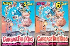 LOT 2 1986 Topps Garbage Pail Kids Original Series 5 & 6 GPK OS5 OS6 POSTERS picture