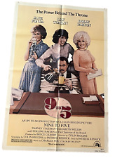 NINE TO FIVE Dolly Parton ORIGINAL 1980 1 SHEET MOVIE POSTER 27 x 41 picture