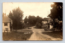RPPC Post Office General Store Horse Carriage Car Barnard Vermont VT Postcard picture