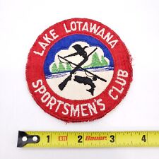 Vintage Lake Lotawana Sportmen's Club Patch picture