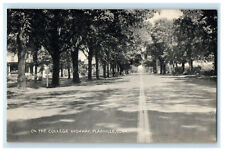 c1940s On The College Highway, Plainville, Connecticut CT Vintage Postcard picture