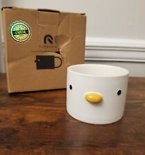 PURROOM Funny Duck Coffee Cup Ceramic mug chicken chick espresso cappuccino picture