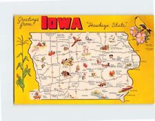 Postcard Greetings from Iowa 
