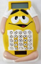 M&M's Calculator Solar Cell Yellow M&M Collectible Works Great Condition Foreign picture