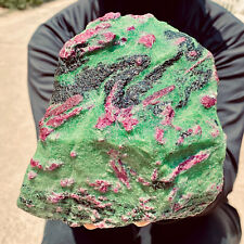 6.13LB Natural green Ruby zoisite (anylite) crystal Healing picture