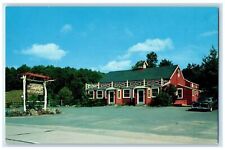 c1950's The Hayloft Restaurant Front View Entrance South Salem New York Postcard picture