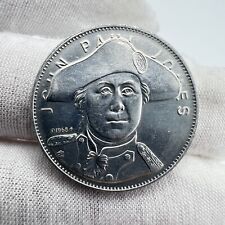 1968 Shell's Famous Facts & Faces John Paul Jones Coin picture