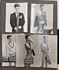 Set 5 Cir 1970s Black White  Nude Male Vintage Mature Photo Art Gay Interest 7x5 picture