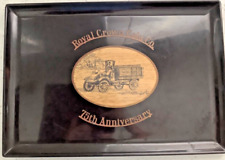 Couroc of Monterey “Royal Crown Cola Co. 75th Anniversary” Black Resin Tray picture