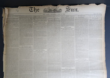 The Sun New York July 13th 1882 Newspaper 2nd Day Politics Pennsylvania Politics picture