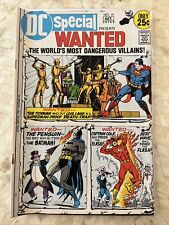  DC SPECIAL #14 Wanted: The World's Most Dangerous Villains 1971 DC BRONZE AGE picture