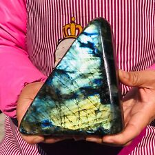3.91LB Natural Gorgeous Labradorite QuartzCrystal Stone Specimen Healing 548 picture