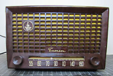 1952 EMERSON Model 653 Brown Tube Radio - Works. picture