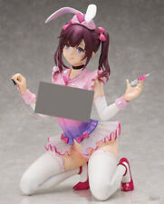 Anime Nurse Rabbit Girl Kneeling posture 10.2 in 1/4 PVC model Figure doll toy picture