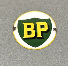 VINTAGE BP BRITISH PETROLEUM PORCELAIN SIGN CAR GAS OIL TRUCK picture