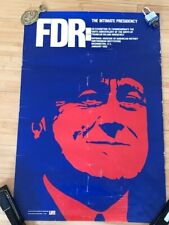 Original 1982, Franklin D. Roosevelt Poster, 20” x 30”. The Intimate Presidency picture