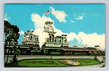Orlando FL-Florida, The Walt Disney World Railroad & Station, Vintage Postcard picture