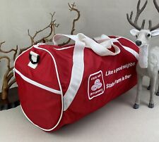STATE FARM INSURANCE Vintage Promotional Red Duffle~Like A Good Neighbor picture