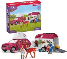 Horse Car and Trailer Toys - Multi Piece SUV & Trailer Playset,New free freight picture