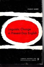  C Barber  Linguistic Change in Present-Day English .    HC/dj. picture