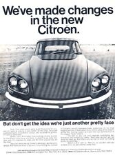 1968 Citroen DS DS23 Pretty Face Original Advertisement Print Art Car Ad PE20 picture