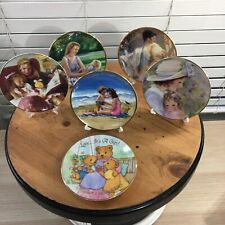 LOT of 6 Avon Collector Plates Vtg Mothers Day ‘96 97 98 03 04 08 Trim 22k Gold picture