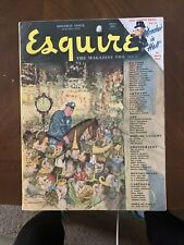 Vintage Esquire Magazine January 1948  Fritz Willis Pinup picture