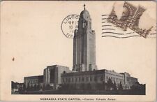 Nebraska State Capitol The Nebraska Farmer Paper Advertising Postcard picture